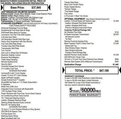 2018 Jeep Wrangler Unlimited Sahara