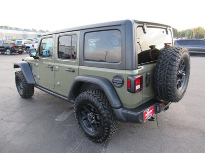 2025 Jeep Wrangler 4-Door Willys 4x4