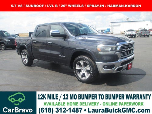 2021 RAM 1500 Laramie Crew Cab 4x4 5'7" Box