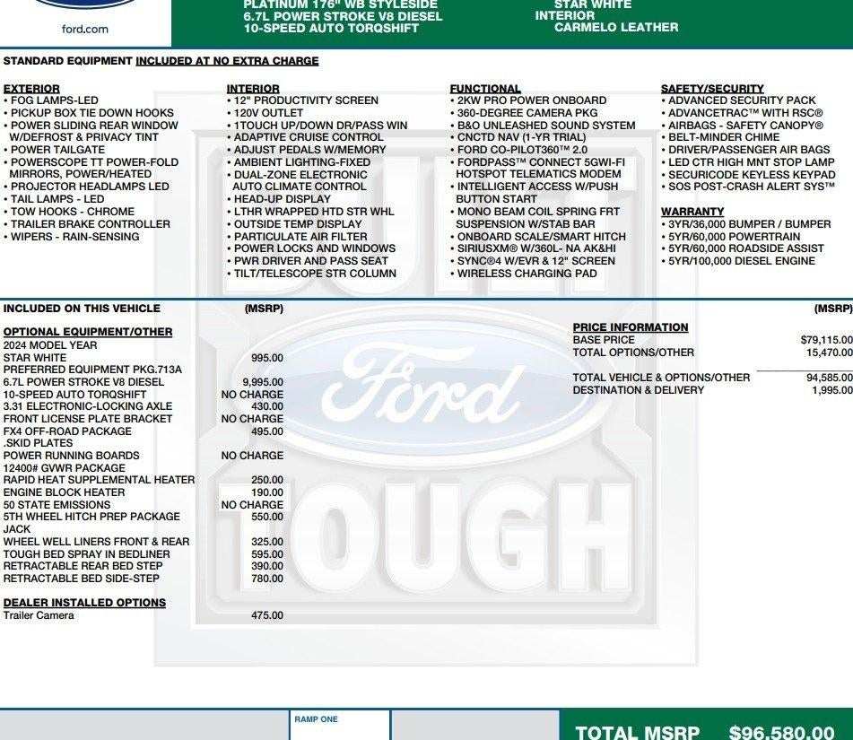 2024 Ford Super Duty F-350 SRW XL