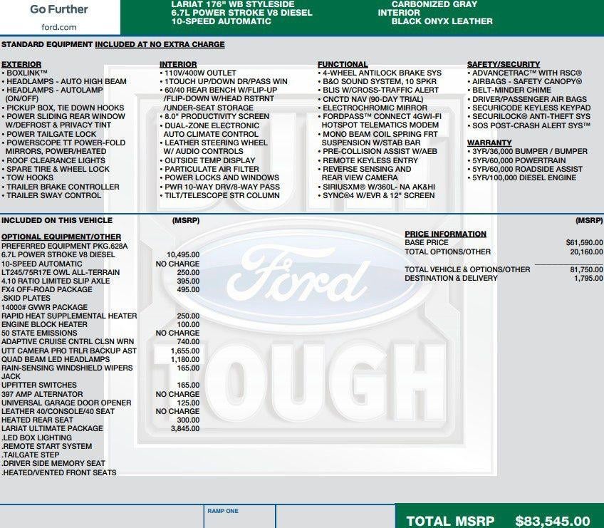 2022 Ford F-350 LARIAT