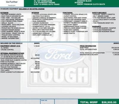 2022 Ford Ranger XL