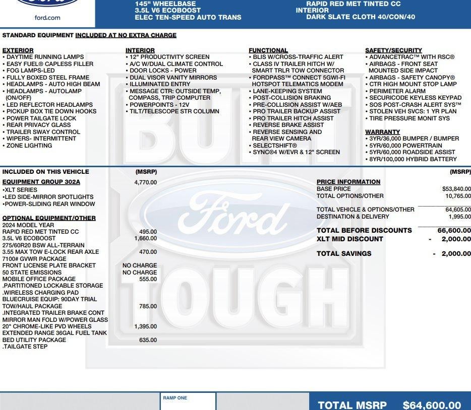 2024 Ford F-150 XLT