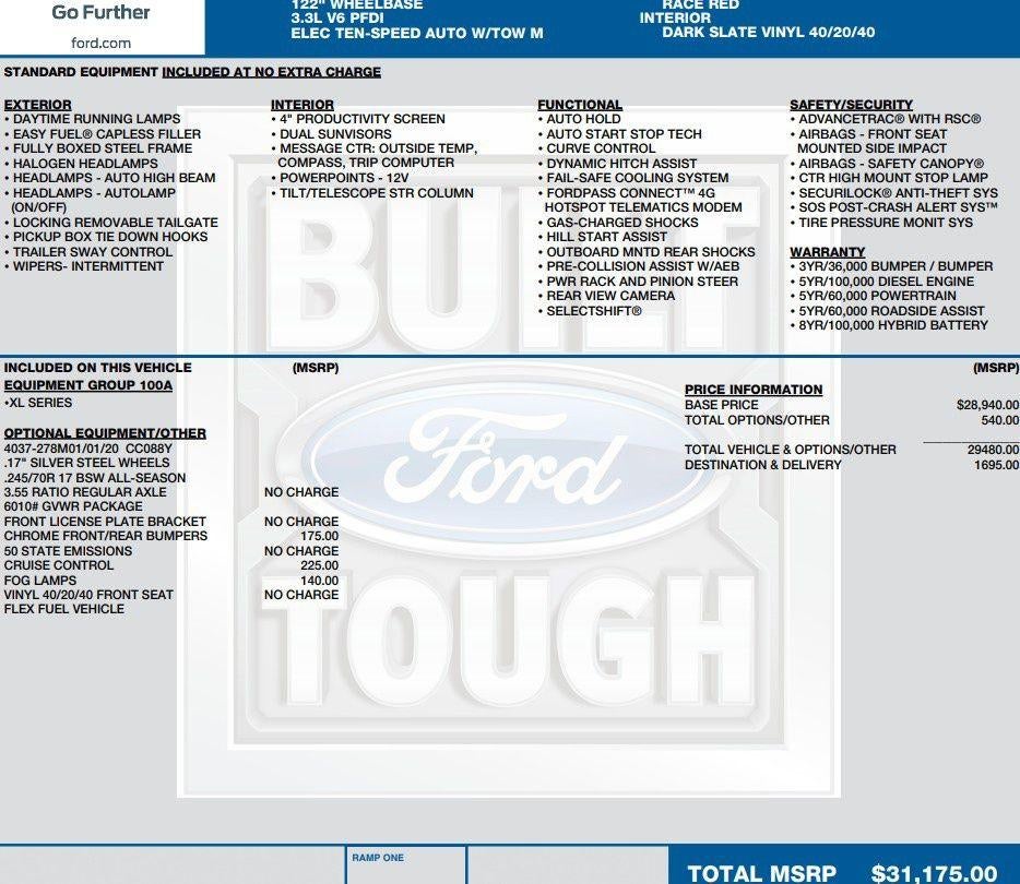 2021 Ford F-150 XL