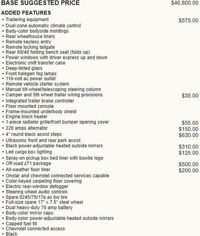 2018 Chevrolet Silverado 2500 HD LT