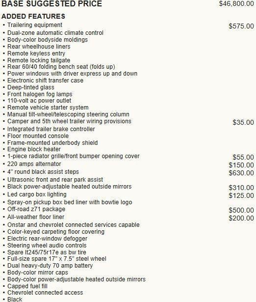 2018 Chevrolet Silverado 2500 HD LT