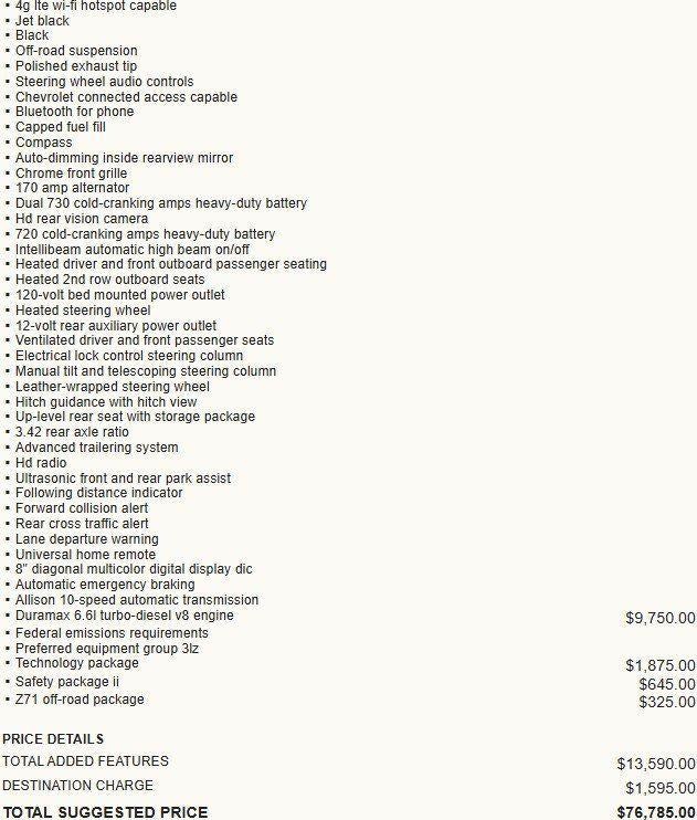 2020 Chevrolet Silverado 2500 HD High Country