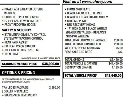 2022 Chevrolet Colorado Z71