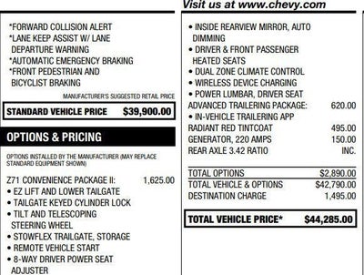 2023 Chevrolet Colorado Z71