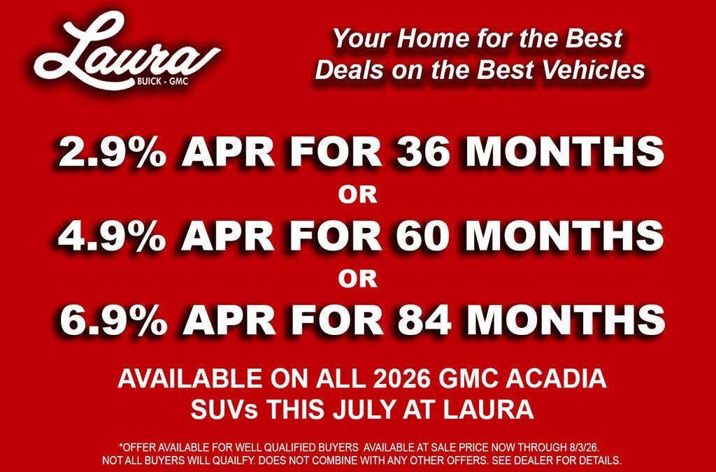 2026 GMC Acadia Elevation