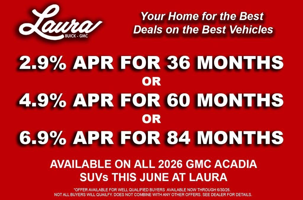 2026 GMC Acadia Elevation