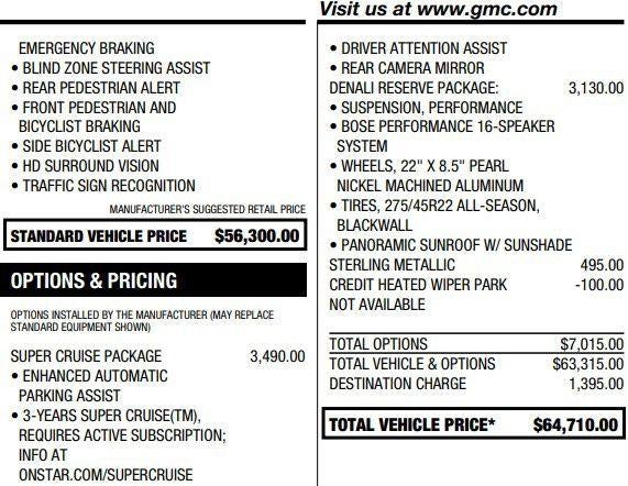 2024 GMC Acadia Denali
