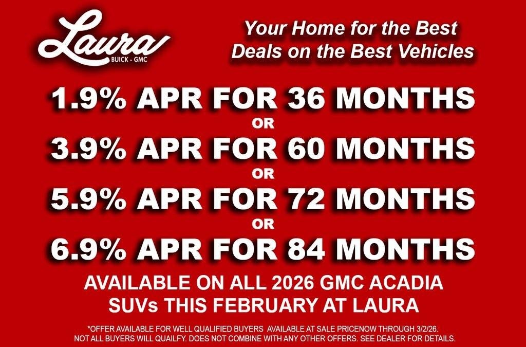 2026 GMC Acadia Denali Ultimate