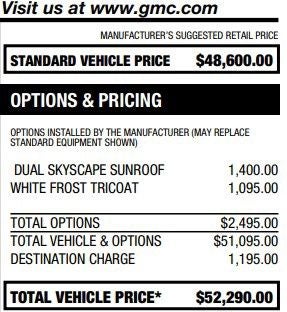 2021 GMC Acadia Denali