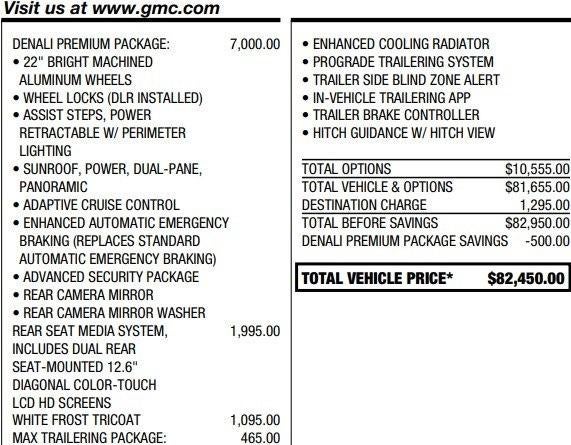 2021 GMC Yukon XL Denali