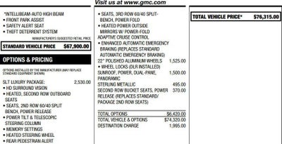 2024 GMC Yukon SLT
