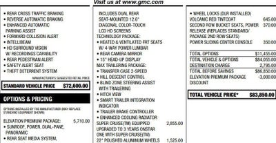 2026 GMC Yukon Elevation