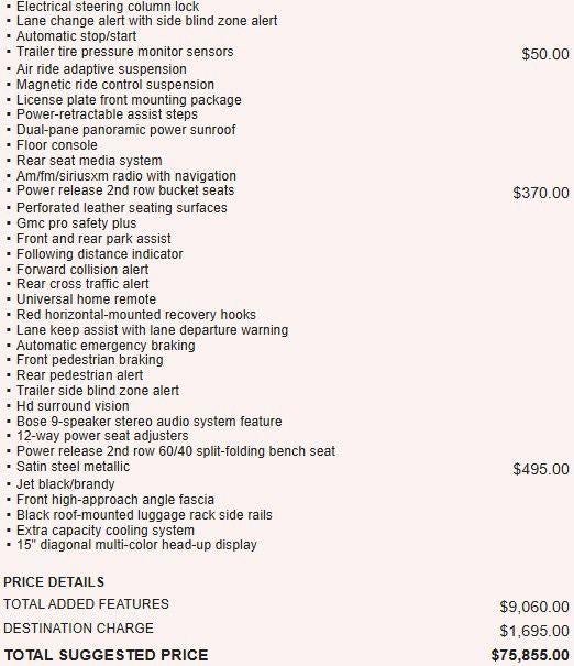 2021 GMC Yukon AT4