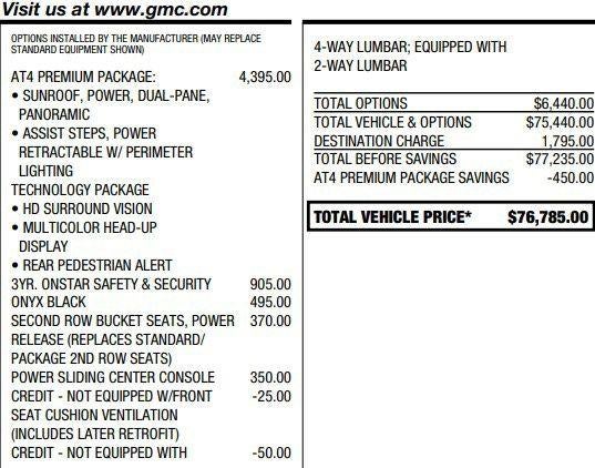 2023 GMC Yukon AT4