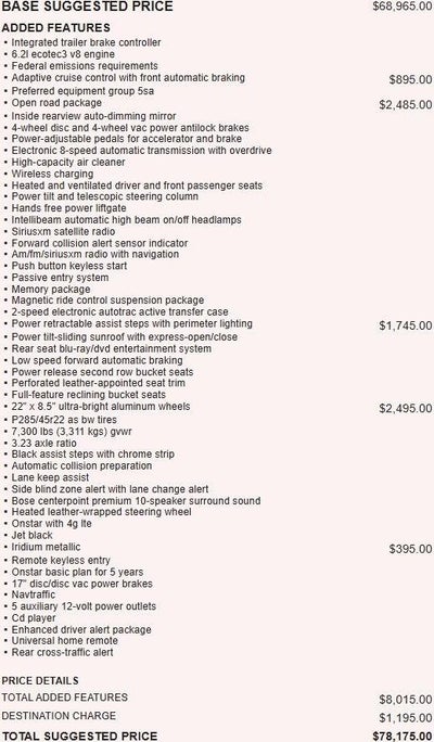 2017 GMC Yukon Denali