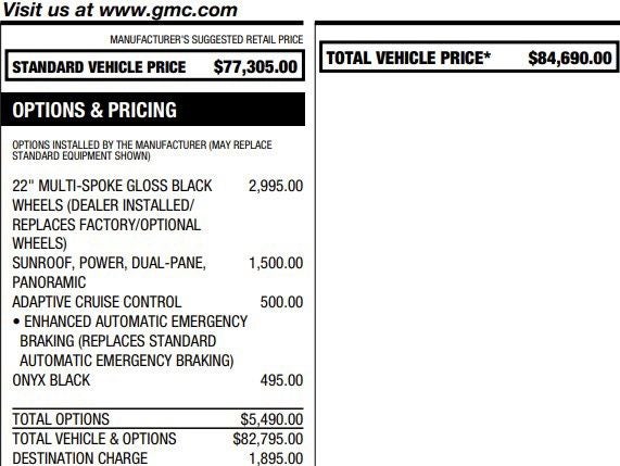 2023 GMC Yukon Denali