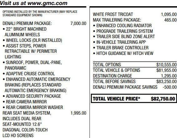 2021 GMC Yukon Denali