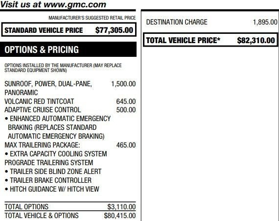 2023 GMC Yukon Denali