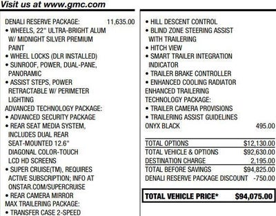 2025 GMC Yukon Denali