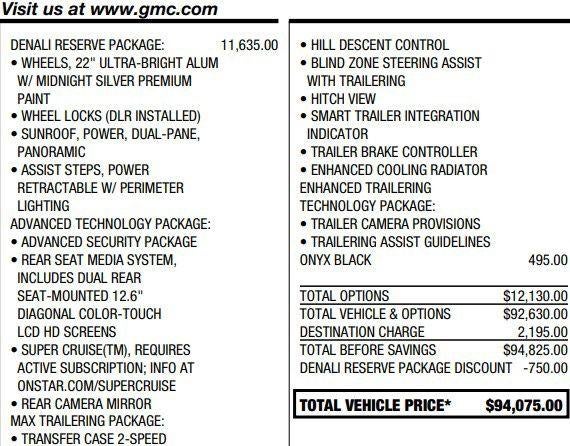 2025 GMC Yukon Denali