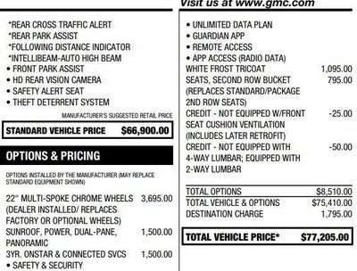 2023 GMC Yukon XL SLT