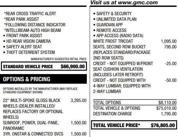 2023 GMC Yukon XL SLT