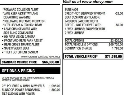 2023 Chevrolet Tahoe Premier