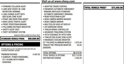 2021 Chevrolet Tahoe Premier