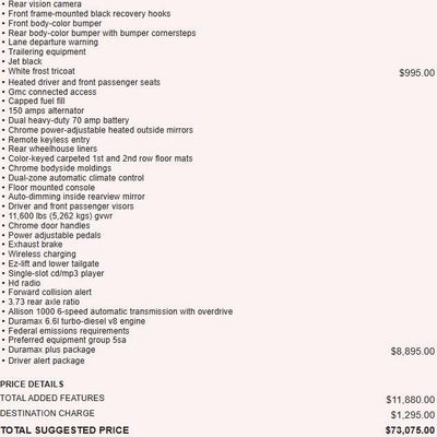 2018 GMC Sierra 3500 HD Denali