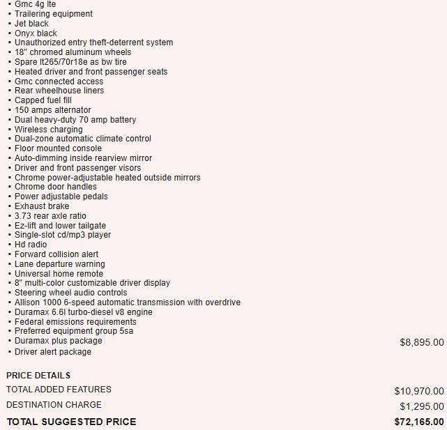 2018 GMC Sierra 3500 HD Denali