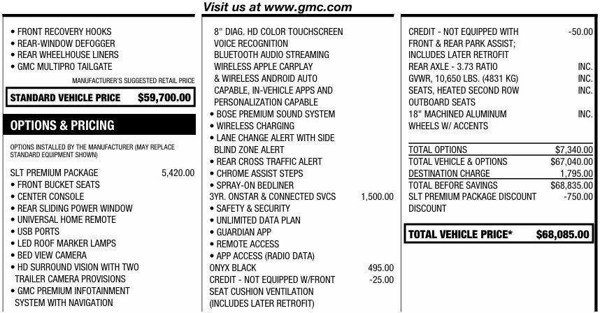 2022 GMC Sierra 2500 HD SLT