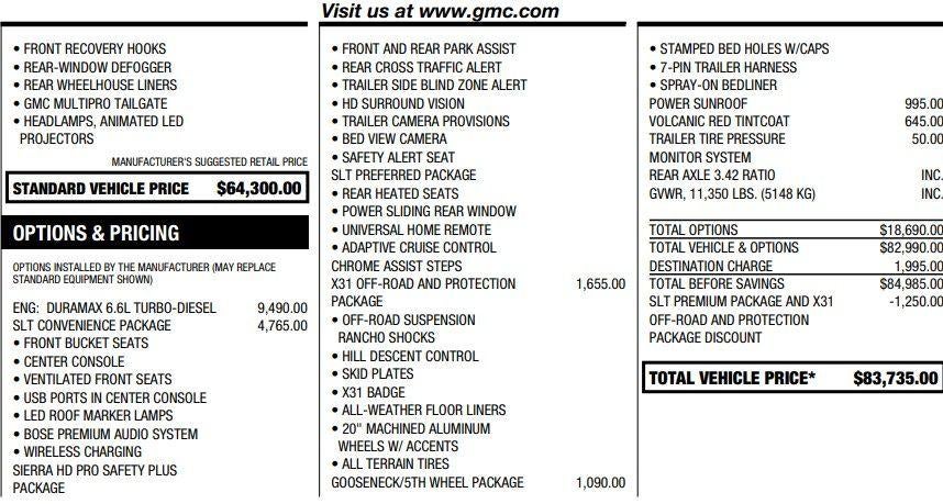 2024 GMC Sierra 2500 HD SLT