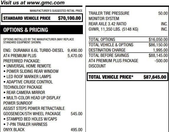 2024 GMC Sierra 2500 HD AT4