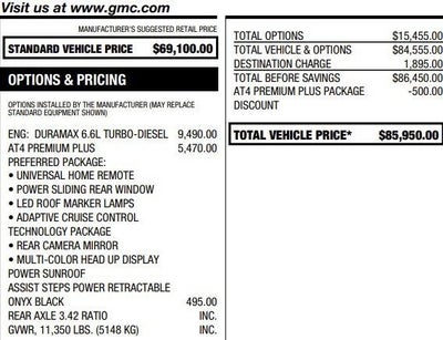 2024 GMC Sierra 2500 HD AT4