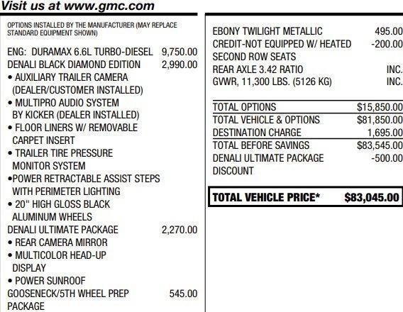 2022 GMC Sierra 2500 HD Denali
