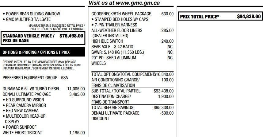 2020 GMC Sierra 2500 HD Denali