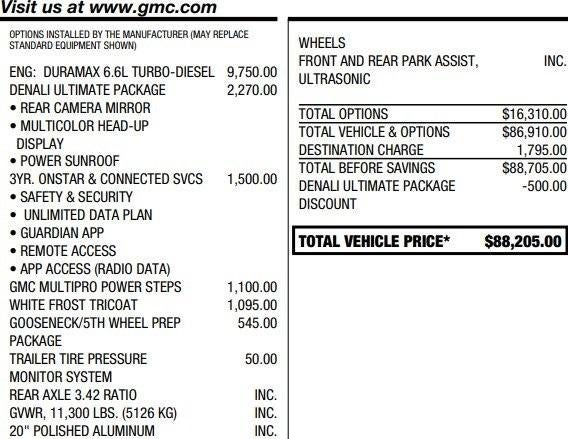 2023 GMC Sierra 2500 HD Denali