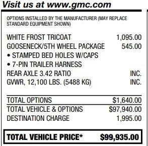 2024 GMC Sierra 3500 HD Denali Ultimate