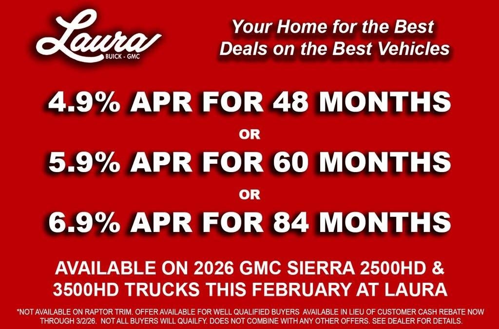 2026 GMC Sierra 3500 HD SLT