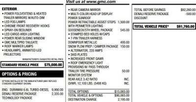 2025 GMC Sierra 3500 HD Denali