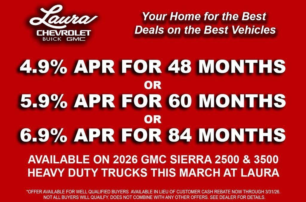 2026 GMC Sierra 3500 HD Denali Ultimate DRW