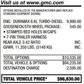 2026 GMC Sierra 2500 HD AT4X