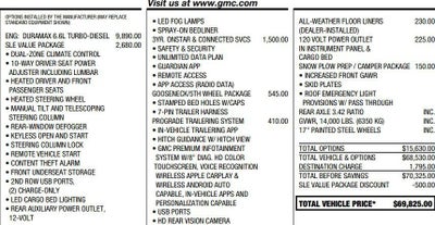 2022 GMC Sierra 3500 HD SLE DRW