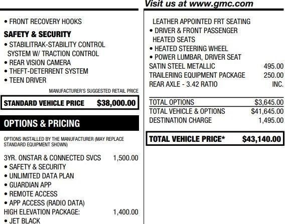 2022 GMC Canyon Elevation