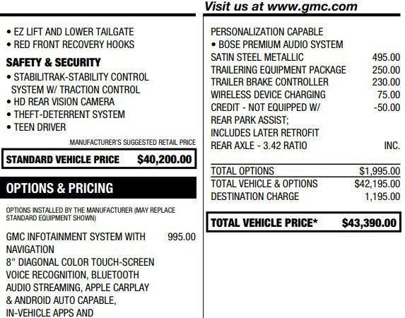 2022 GMC Canyon AT4 - Leather